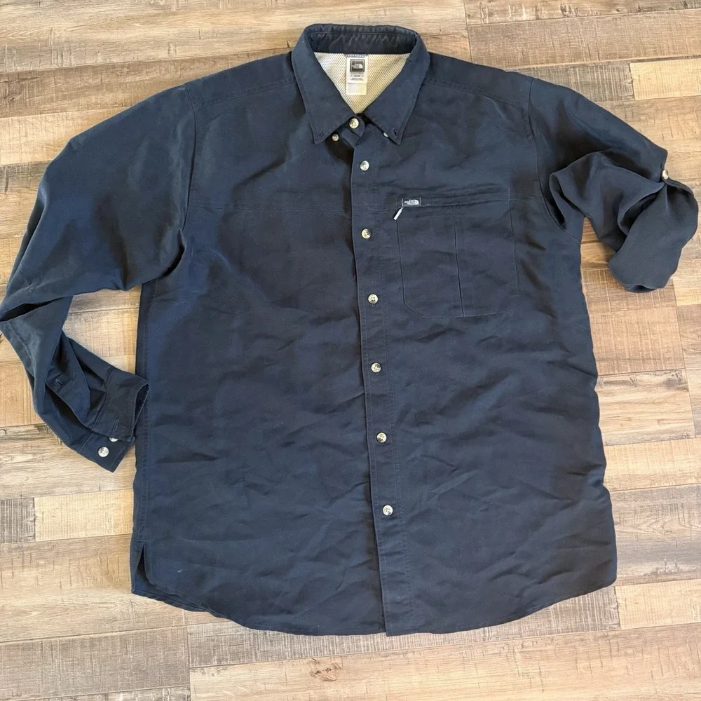 The North Face Long Sleeve Button Up Lightweight Quiet Luxury